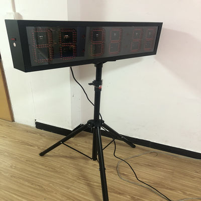 Van het de Marathonras van de zes Cijfersstad Elektronische de Klokradio met Batterij