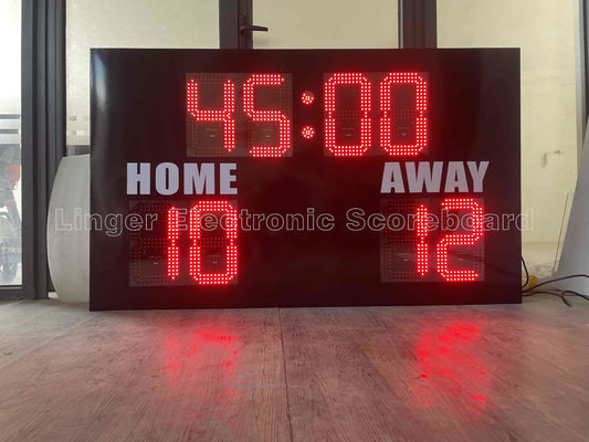 কাতার বিশ্বকাপ মৌসুমে Ac110v Ip65 ডিপ লেড ফুটবল স্কোরবোর্ড