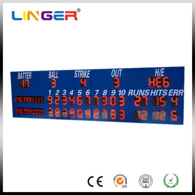 Draadloos besturingssysteem Baseball LED scorebord op maat met eenvoudige installatie