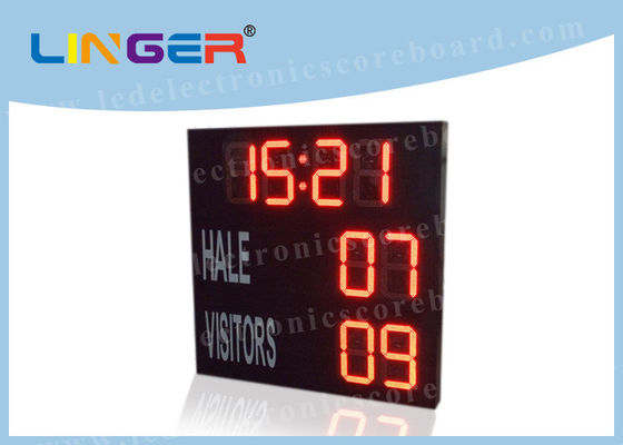 16 "بوصة أرقام الطول باللون الأحمر لوحة النتائج الإلكترونية للهوكي رياضة