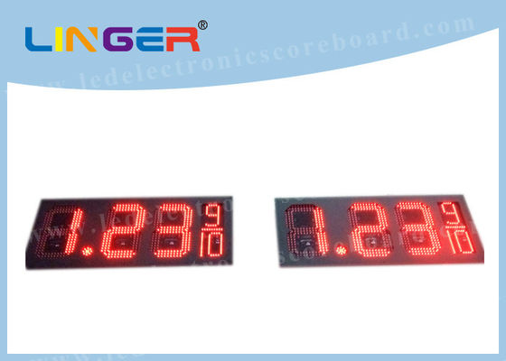 7 segmentos conduziram sinais do preço para os postos de gasolina que penduram/instalação da montagem