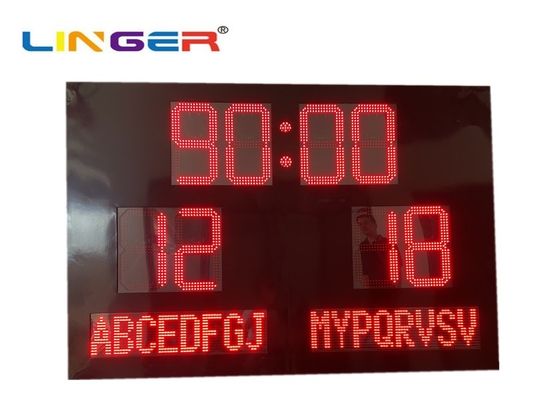 방수 내각을 가진 1300MMx2000MMx90MM 옥외 축구 득점판