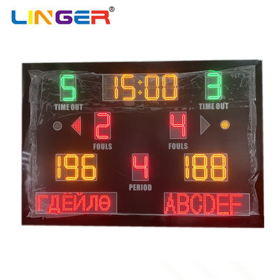 tableau indicateur de basket-ball de 8" de 200mm LED avec la langue mongole