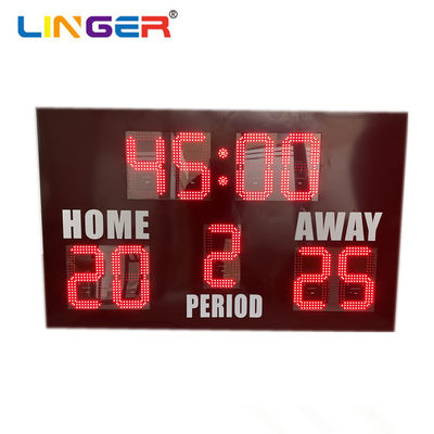 기준들 에코모미 전자적 주도하는 축구 득점게시판 IP65 방수