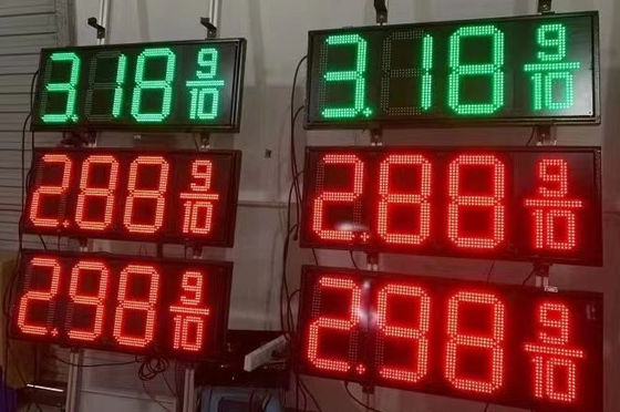 2ラインは価格の名前IP65の給油所の印を防水する導いた