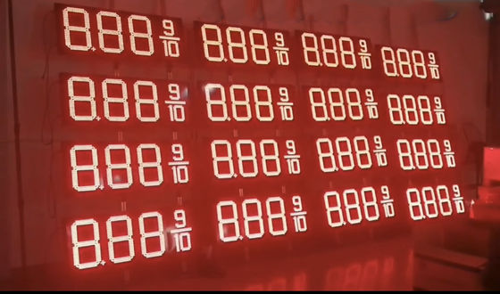 2ラインは価格の名前IP65の給油所の印を防水する導いた