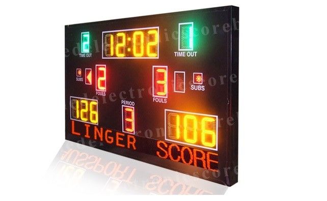 Van het multifunctie LEIDENE Hoog Zicht 1300mm X 2000mm X 100mm Basketbalscorebord