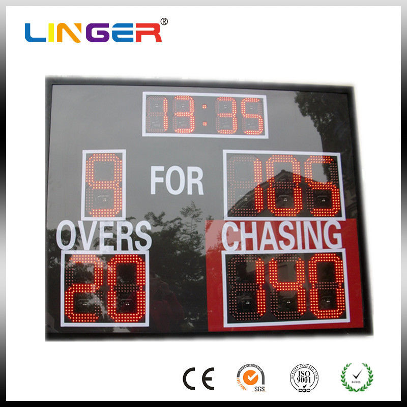 Табло сверчка небольшого размера электронное в красном цвете с акриловой доской для защиты